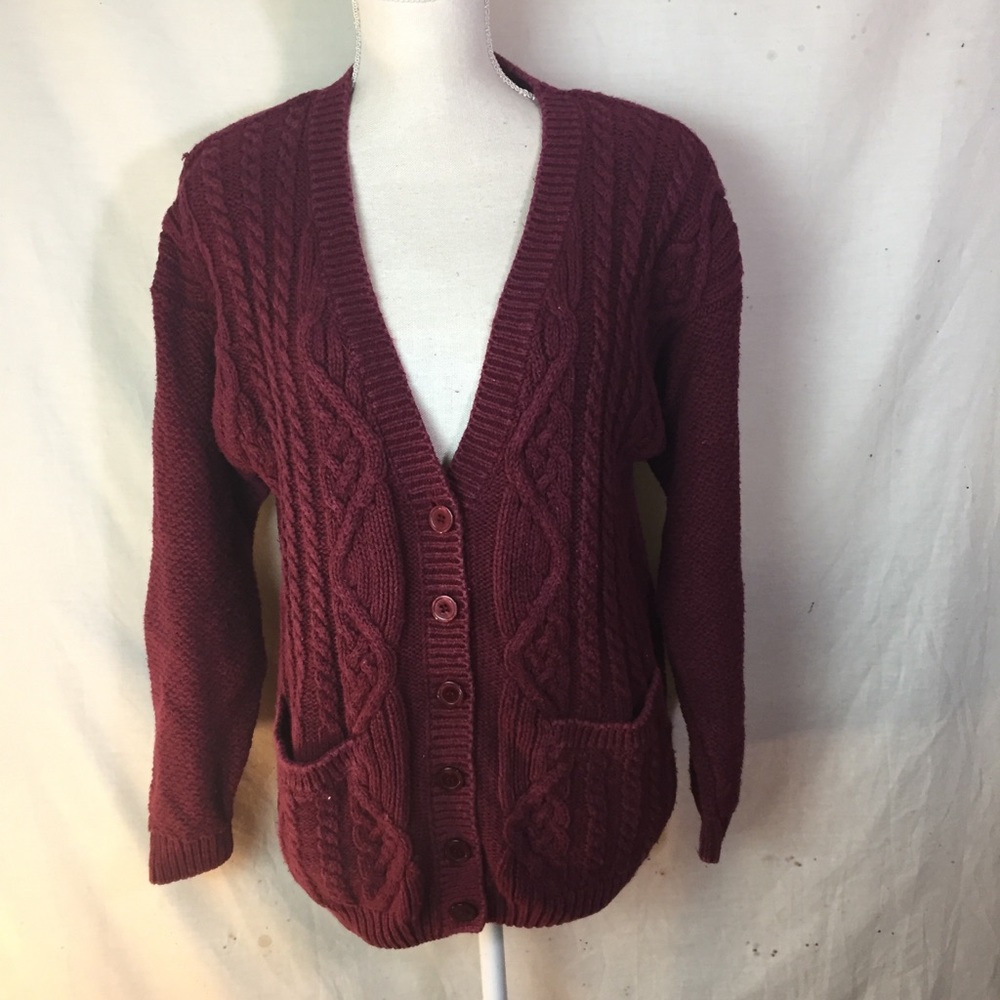 Vintage Worthington Button Up Knit Cardigan